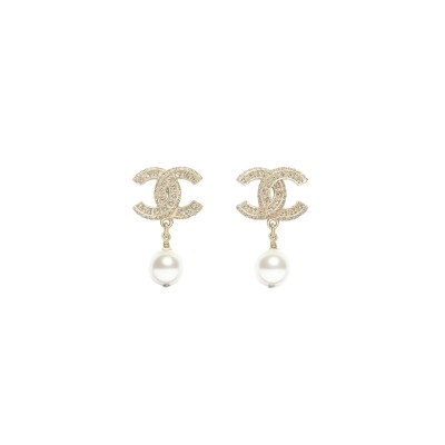 CHANEL CC EARRINGS A86506